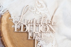  Cake Topper Limited Edition