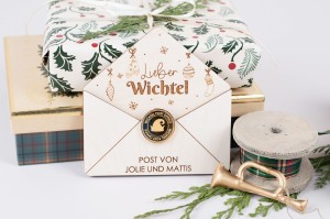 Briefumschlag für Wunschzettel  Wichtel 