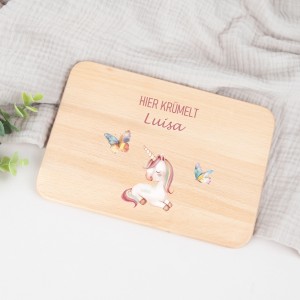 Frühstücksbrett Einhorn 