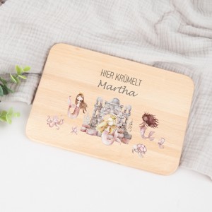 Frühstücksbrett Meerjungfrauen 