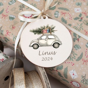 Personalisierte Weihnachtskuge