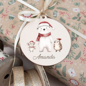 Weihnachtsanhänger, Personalisierte Weihnachtskugel