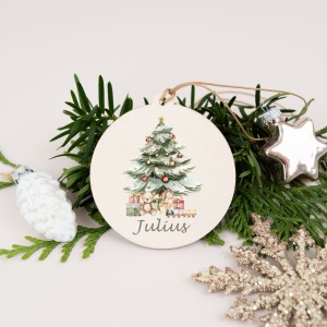 Weihnachtsanhänger, Personalisierte Weihnachtskugel