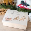 Personalisierte Adventskiste Weihnachtsmann