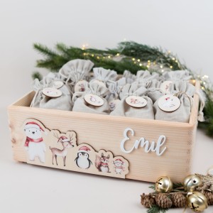 Adventskiste zum Befüllen