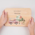 Frühstücksbrett für Kinder Feuerwehr