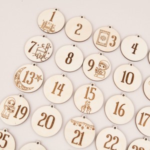 Ramadan zahlen 1-30 , Ramadan Kalender für Kinder