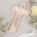 Geschenk zur Taufe – personalisiertes Holzkreuz
