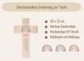 holz kreuz taufe