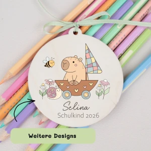 Capybara zur Einschulung