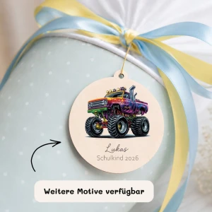 Monstertruck Schultütenanhänger