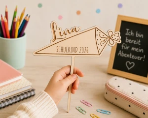Cake Topper  Einschulung Personalisiert 