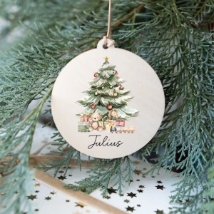Weihnachtsanhänger, Personalisierte Weihnachtskugel