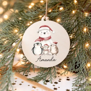 Weihnachtsanhänger, Personalisierte Weihnachtskugel